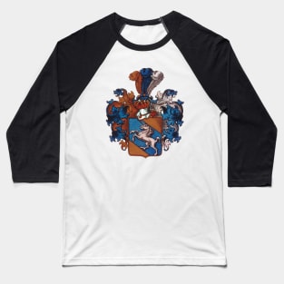 Shedenhelm Family Crest Baseball T-Shirt